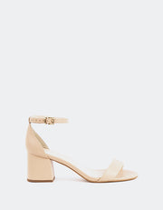 Karissa Nude Leather - Nude / 39 / Leather