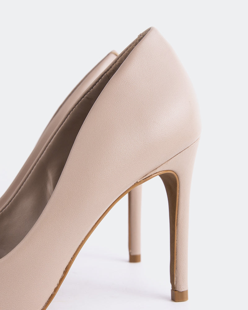L'INTERVALLE Love Women's Shoe High Heel Pumps Nude Leather