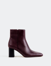 Lucky Burgundy Leather - Burgundy / 36 / Leather