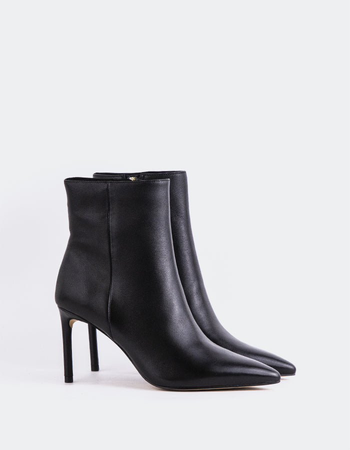 L'INTERVALLE Lyle Bottines pour femmes Cuir Noir