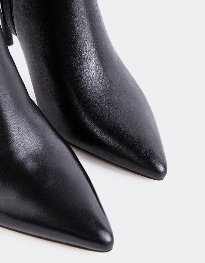 L'INTERVALLE Lyle Bottines pour femmes Cuir Noir