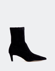 Malvern Black Suedette - Black / 36 / Suedette