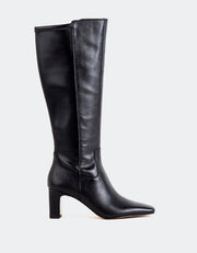 Marlowe Black Leather - Black / 39 / Leather