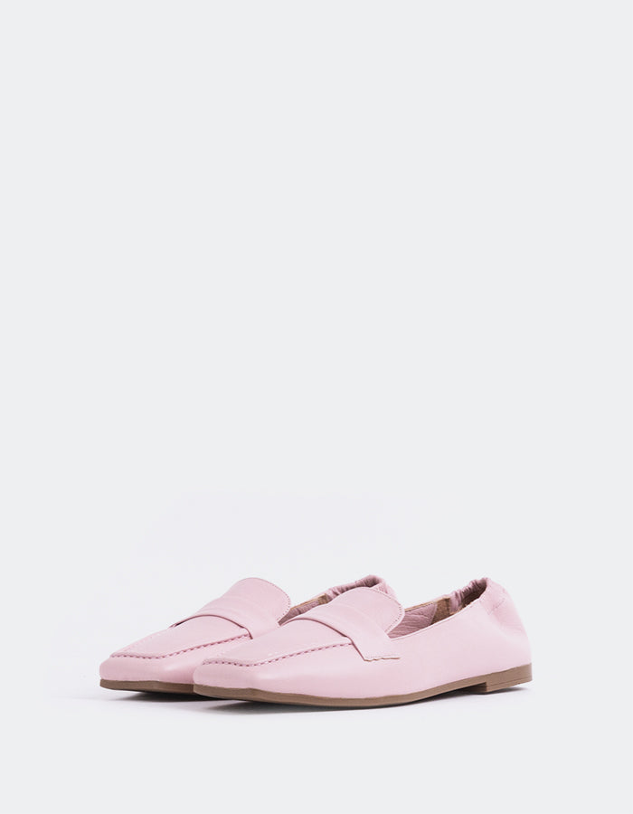 L'INTERVALLE Medici Women's Shoe Loafer Pink Leather