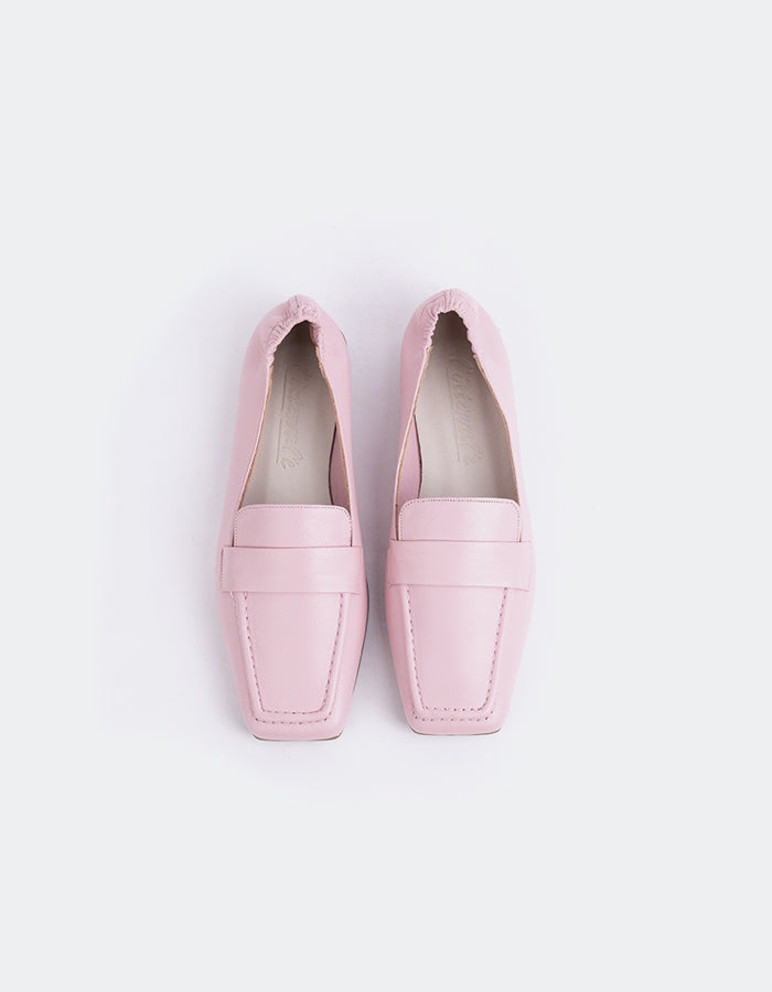 L'INTERVALLE Medici Women's Shoe Loafer Pink Leather