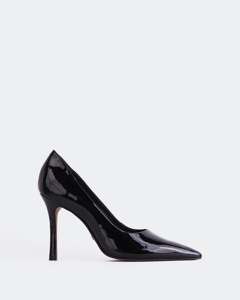 L'INTERVALLE Moraya Women's Shoe High Heel Pump Black Patent