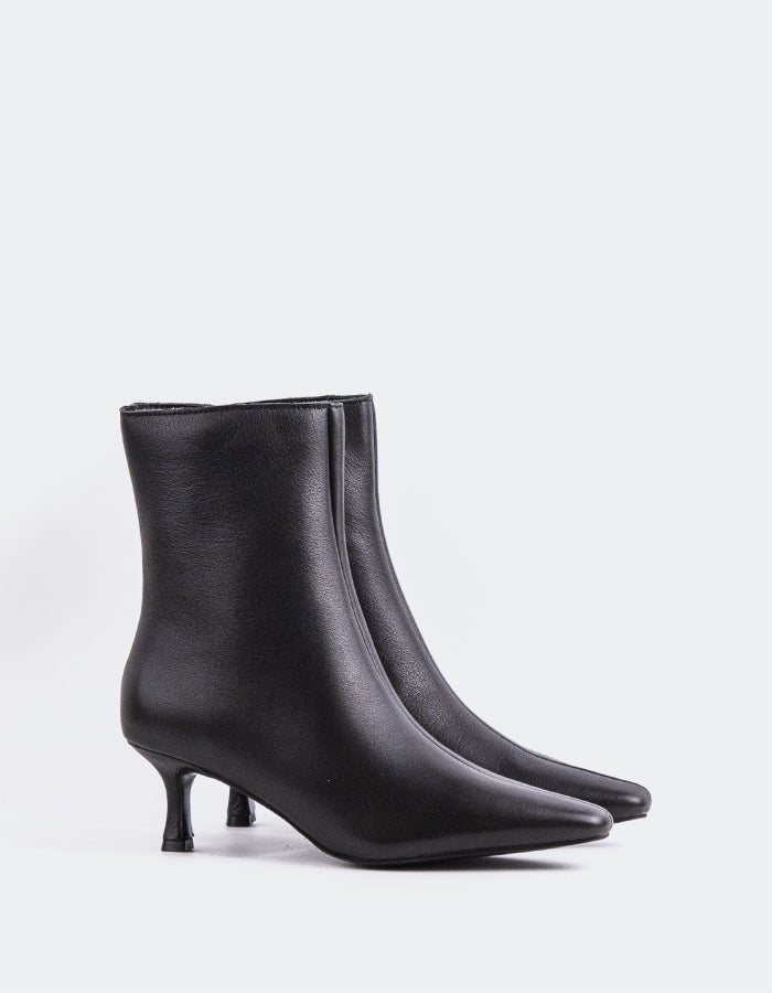 L'INTERVALLE Nosara Bottines pour femme Noir