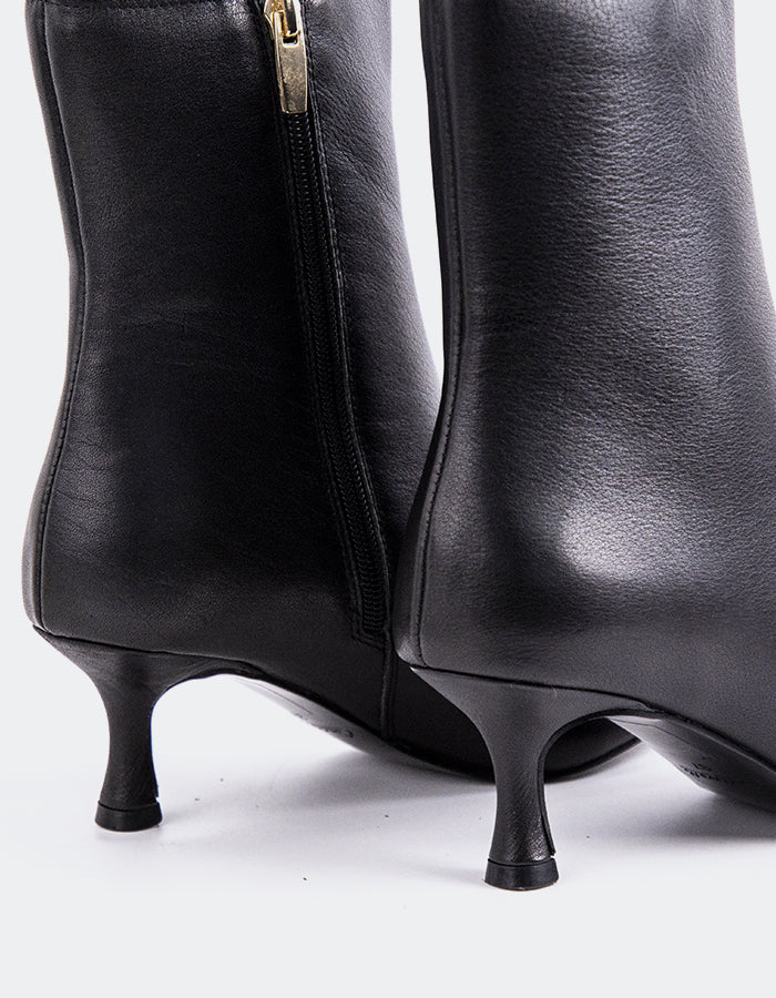 L'INTERVALLE Nosara Bottines pour femme Noir