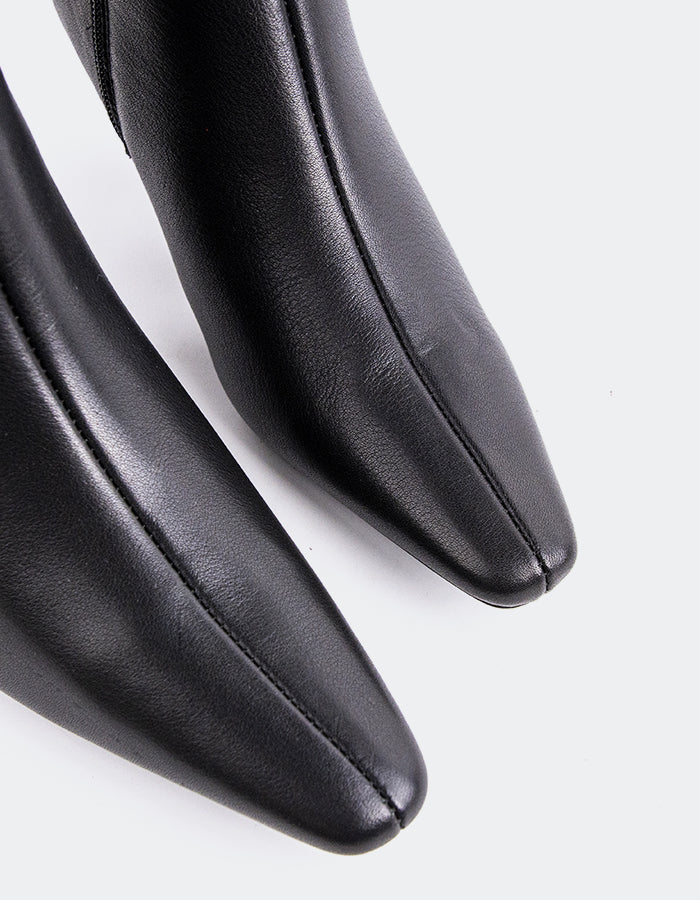 L'INTERVALLE Nosara Bottines pour femme Noir