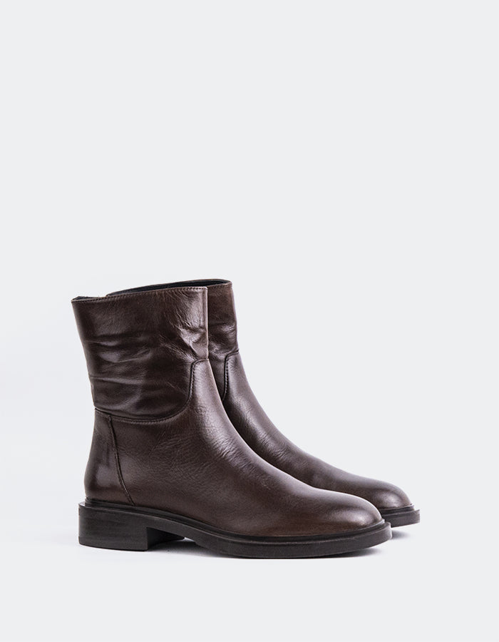 SHELLY SHEN Orosi Bottines pour femmes Brun