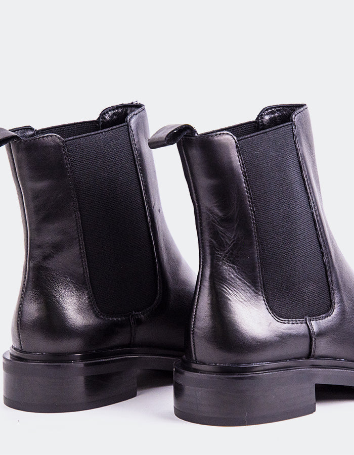 SHELLY SHEN Palmares Bottines Chelsea pour femme Noir