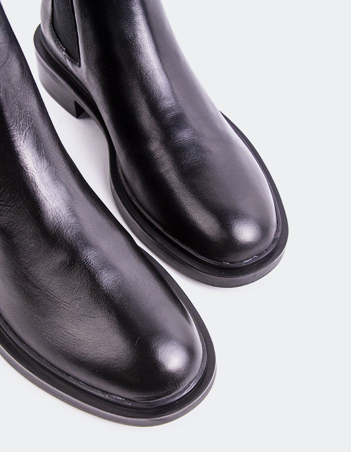 SHELLY SHEN Palmares Bottines Chelsea pour femme Noir