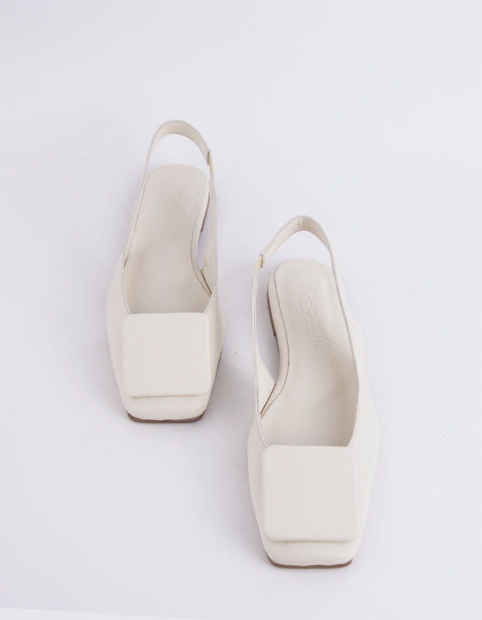  L'INTERVALLE Philema Women's Slingback Shoe Ice Leather