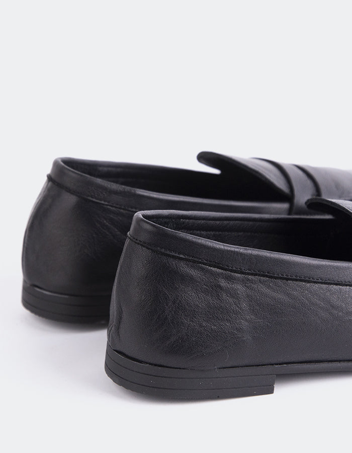 L'INTERVALLE Prism Loafer Femme Noir Cuir