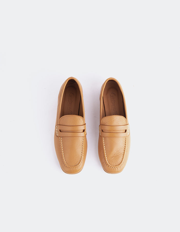 L'INTERVALLE Prism Women's Loafer Tan Leather