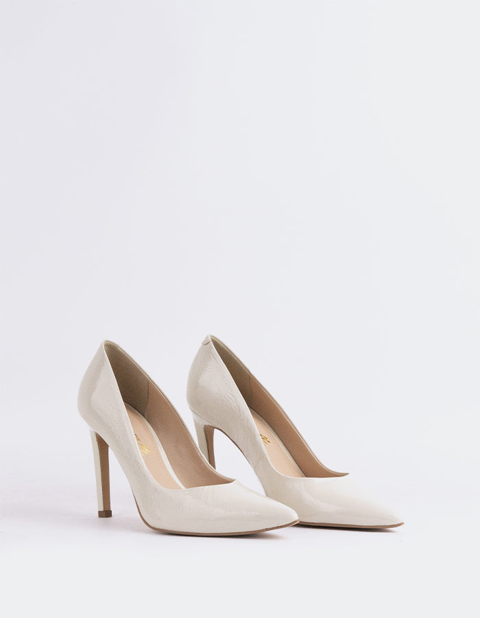 L'INTERVALLE Ritieli Women's Pumps Off White Naplack (7136272023632)