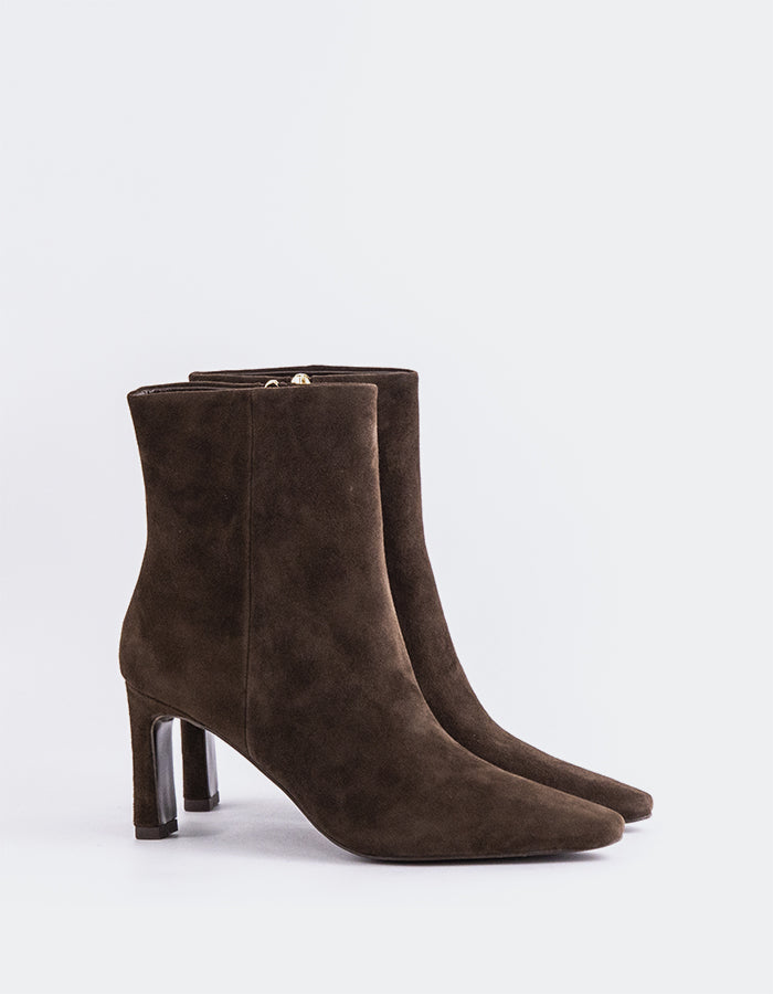 L'INTERVALLE Bottines pour femme Rovigo Brun Suède