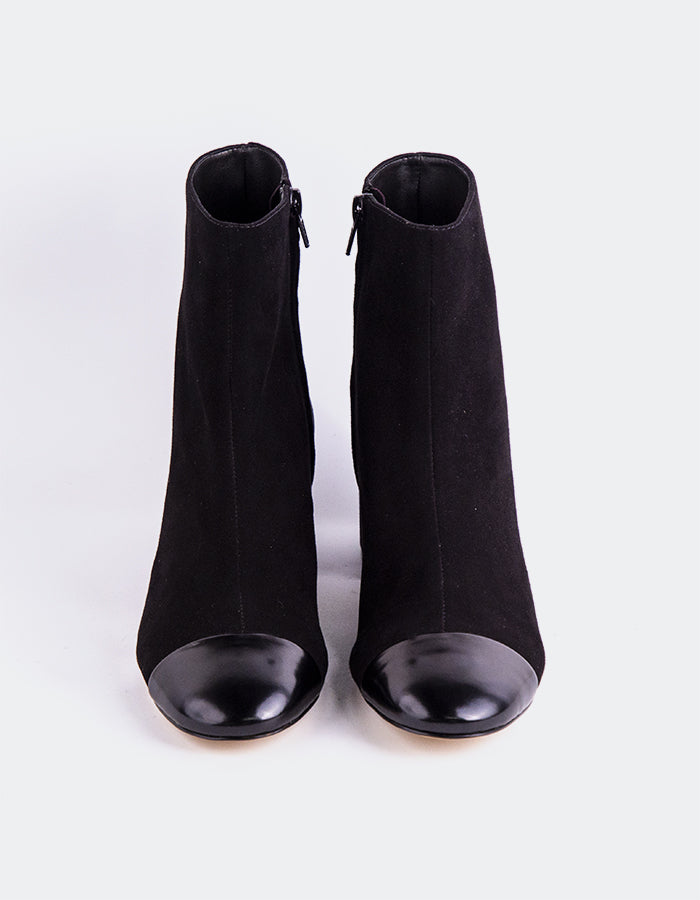 L'INTERVALLE Rosalie Women's Ankle Boots Black Suede