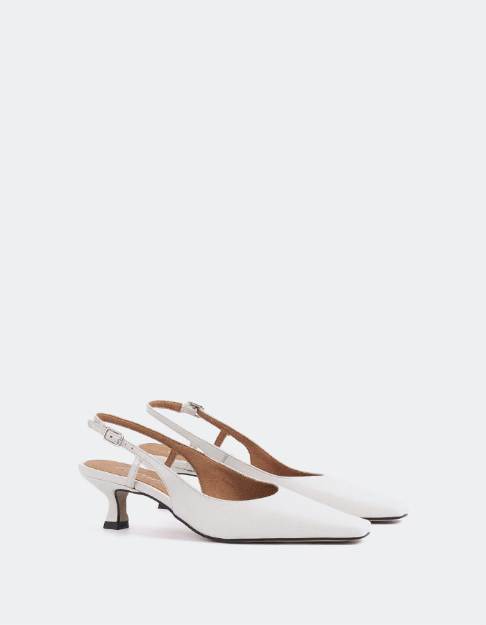 Ryerson Blanc Cassé Cuir