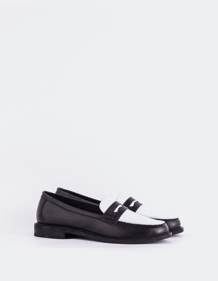 L'INTERVALLE Safiya Mocassins pour femmeNoir