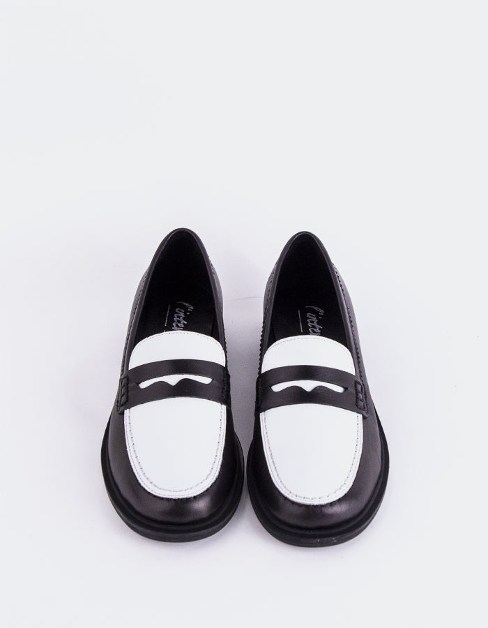 L'INTERVALLE Safiya Mocassins pour femmeNoir