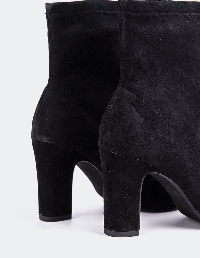 L'INTERVALLE Bottines pour femme Salford Noir Suède