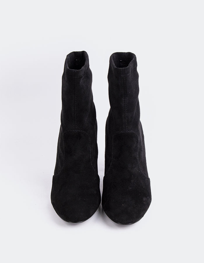 L'INTERVALLE Bottines pour femme Salford Noir Suède