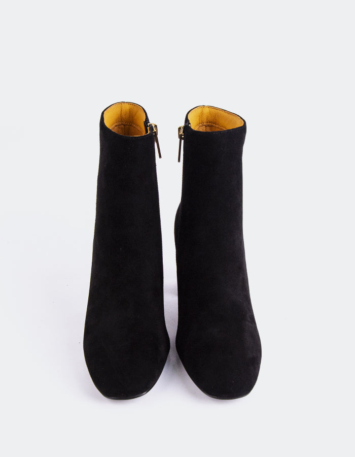 L'INTERVALLE Sarchi Bottines pour femmes Noir Suède