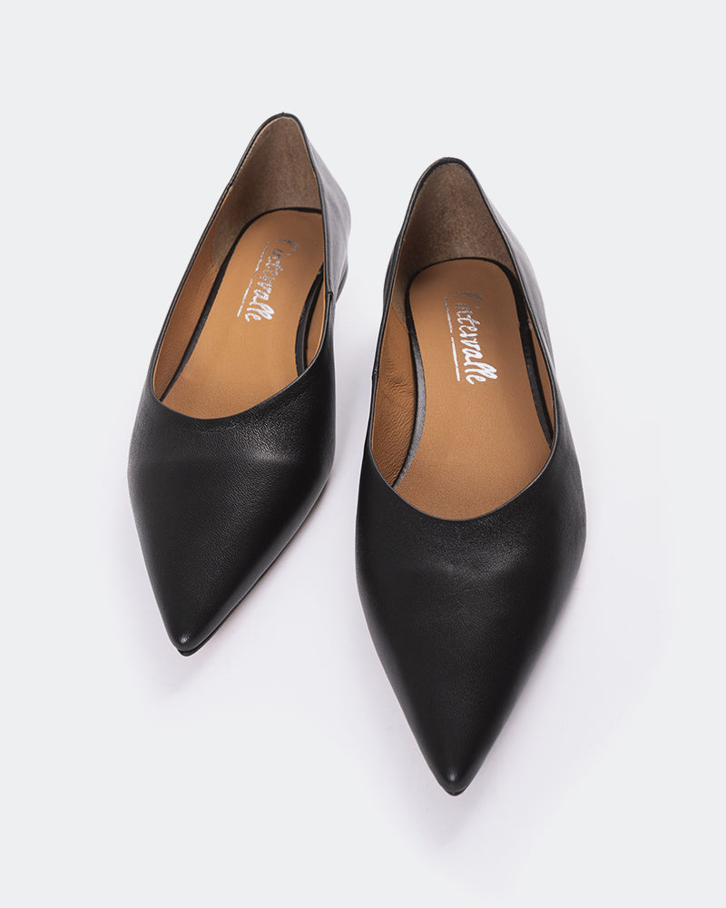 L'INTERVALLE Shynnis Chaussures pour femmes Escarpins Noir  Cuir