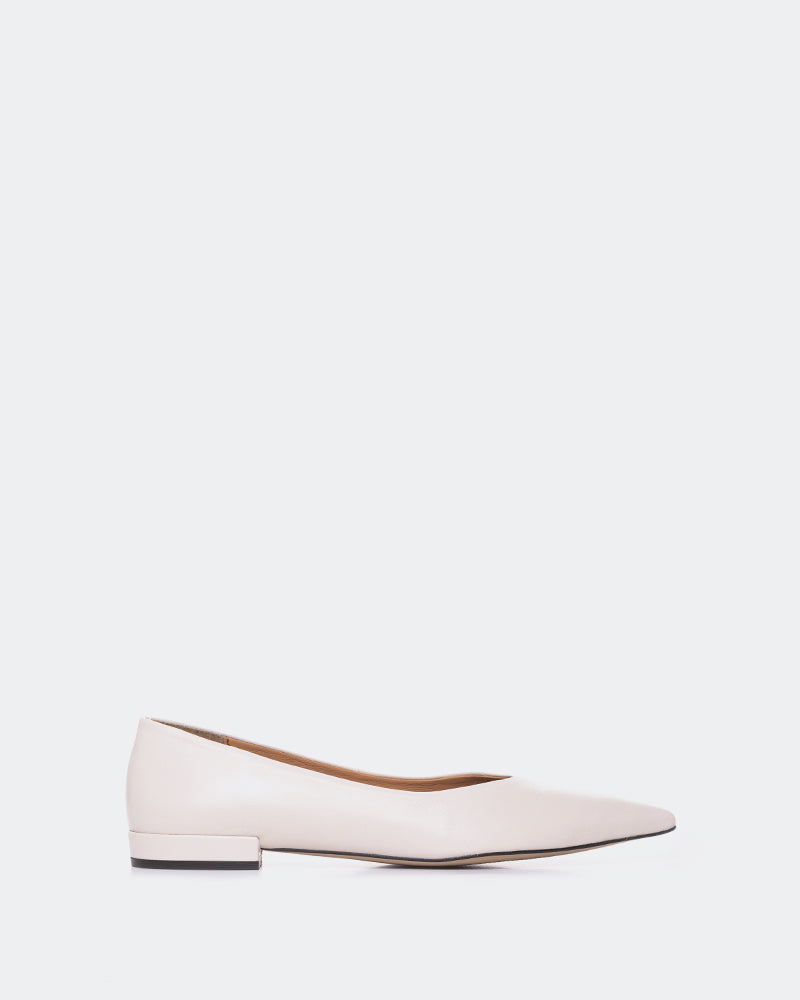 L'INTERVALLE Shynnis Women's Shoe Pumps Off White Leather