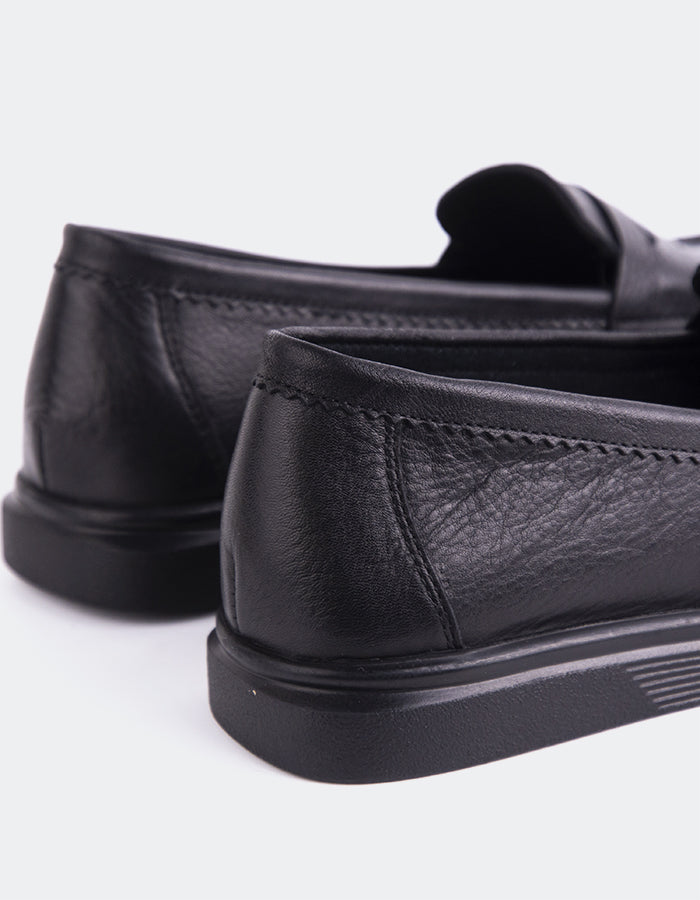 Sperry Noir Cuir