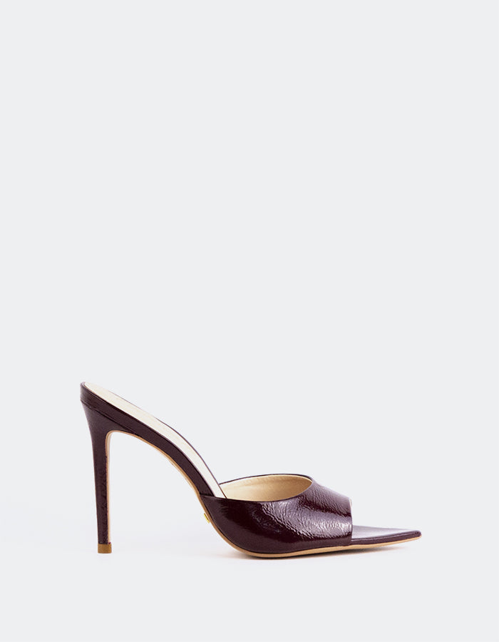 L'INTERVALLE Thelma Femmes Mule Sandales Brun Naplack