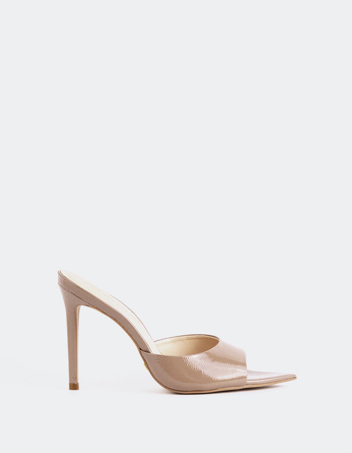 
L'INTERVALLE Thelma Femmes Mule Sandales Amande Naplack