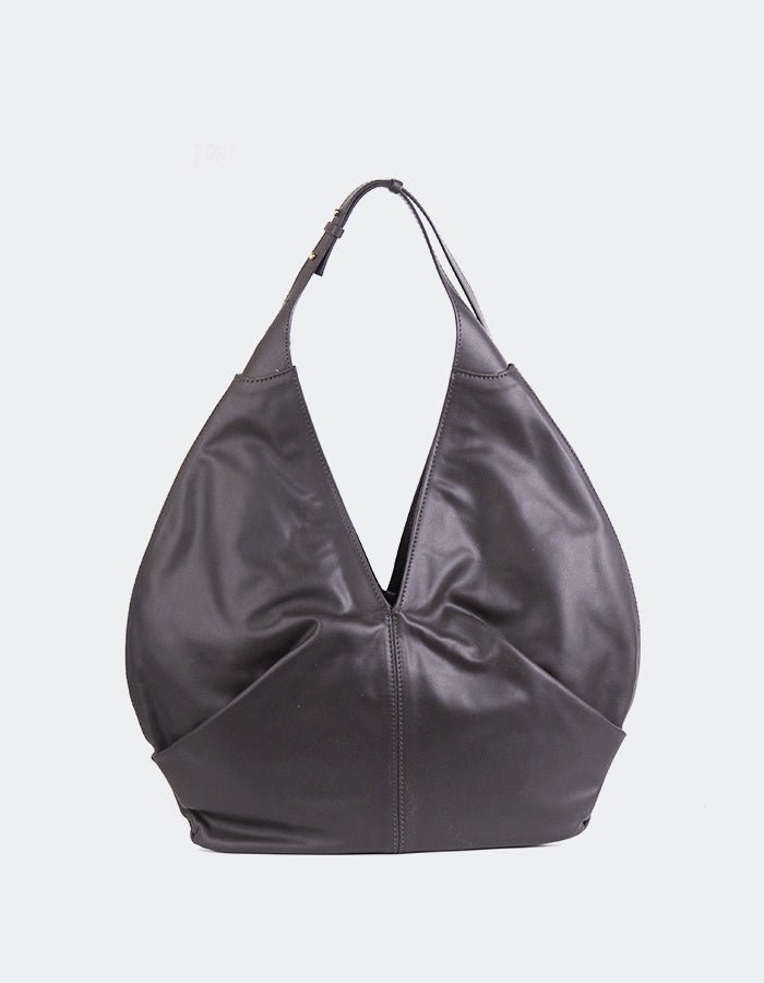 L'INTERVALLE Varana Sac à main femme Brun Cuir (7125827518544)