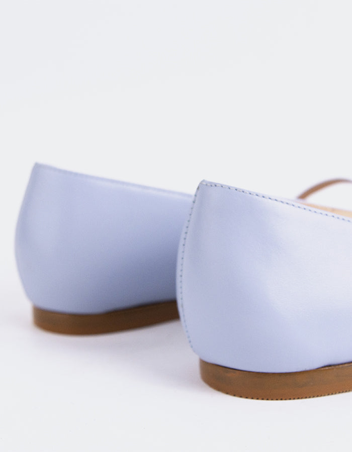 L'INTERVALLE Yarrow Ballerines Femme Blanc CasséBleu  Blanc Cassé