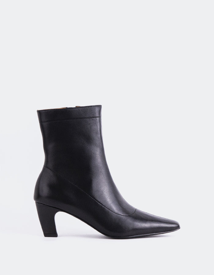 SHELLY SHEN Zarcero Bottines pour femmes Cuir Noir