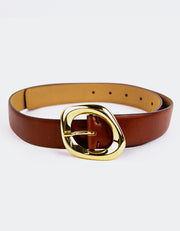 Zenith Cognac Leather - Brown / S / Leather