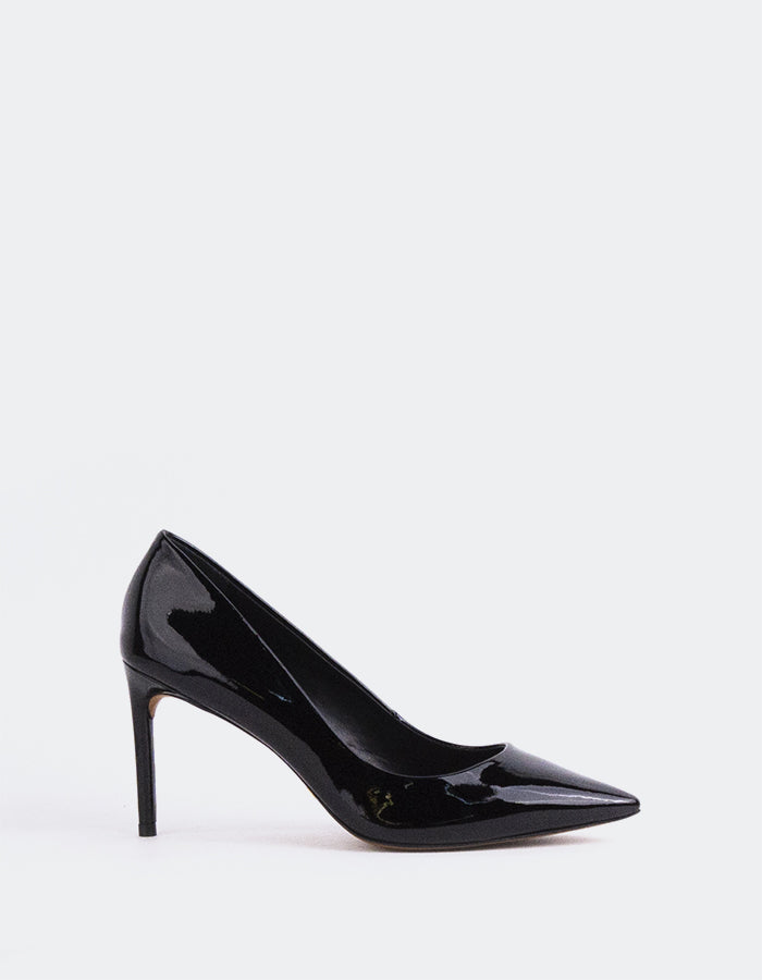 L'INTERVALLE Zinnia Women's High-Heel Pumps Black Patent