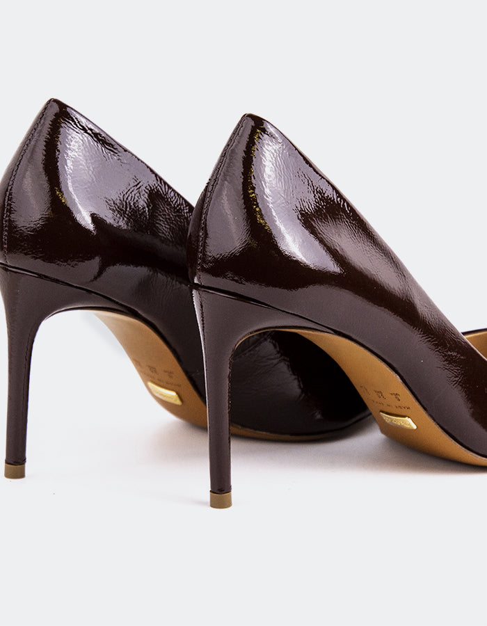 L'INTERVALLE Escarpins  à talons hauts pour femmes ZinniaBrun