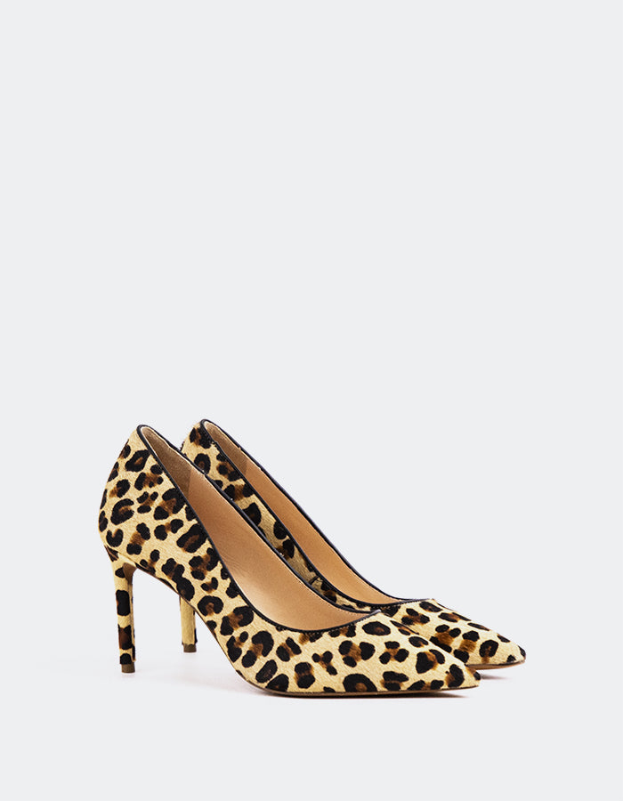 L'INTERVALLE Zinnia Women's High-Heel Pumps Leopard Pony