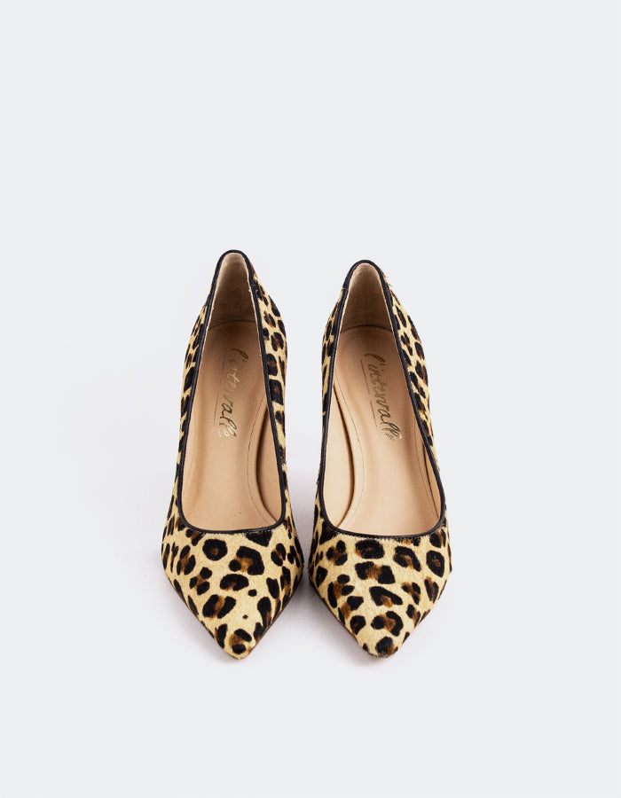 L'INTERVALLE Zinnia Women's High-Heel Pumps Leopard Pony