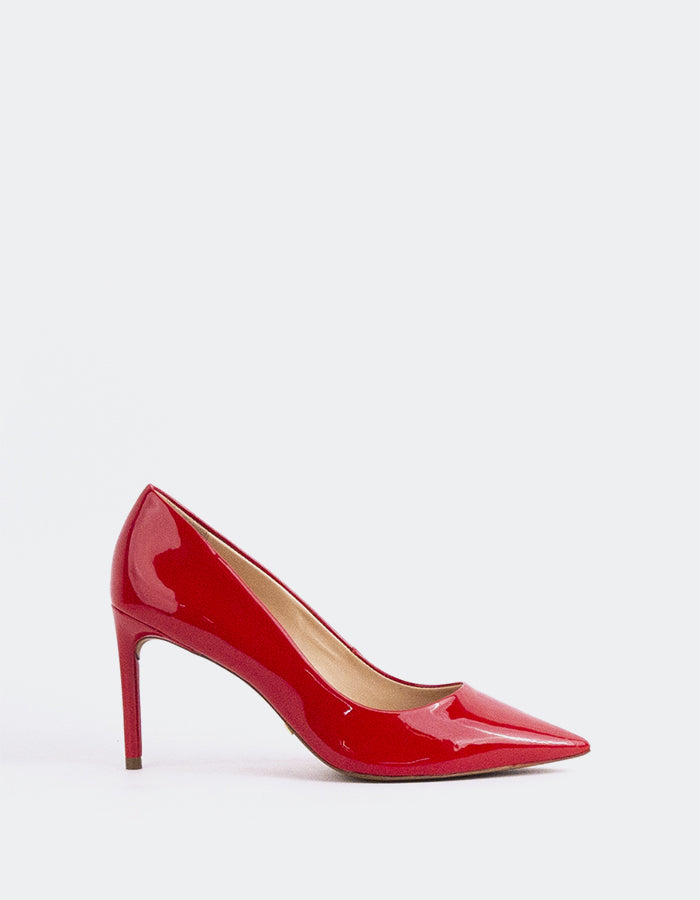 
L'INTERVALLE Zinnia Women's High-Heel Pumps Red Patent