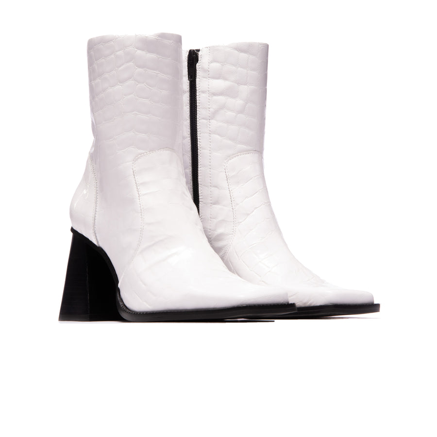 Melana White Croco Leather (4421209489488)