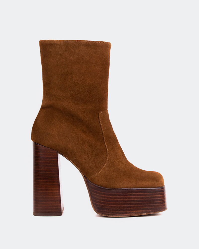 Tate Brown Suede