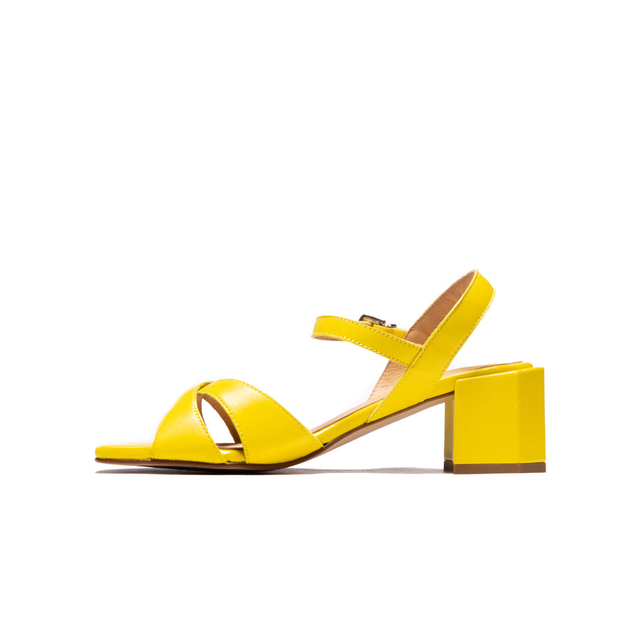 Lilith Yellow Leather