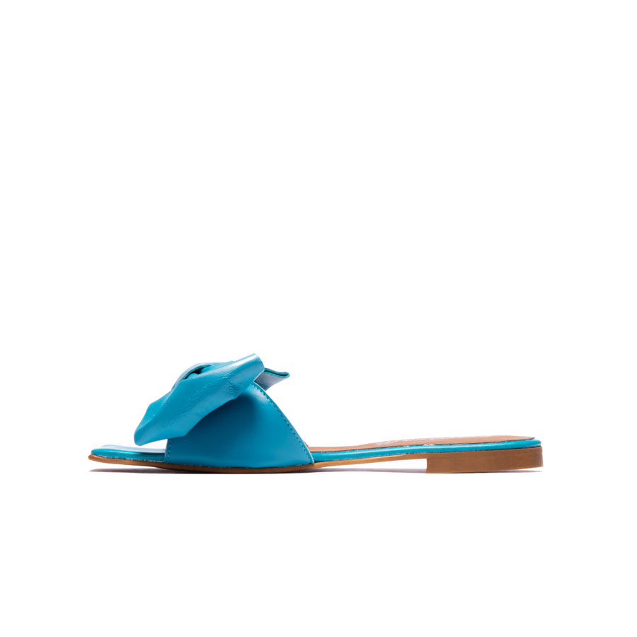 Ourania Turquoise Leather