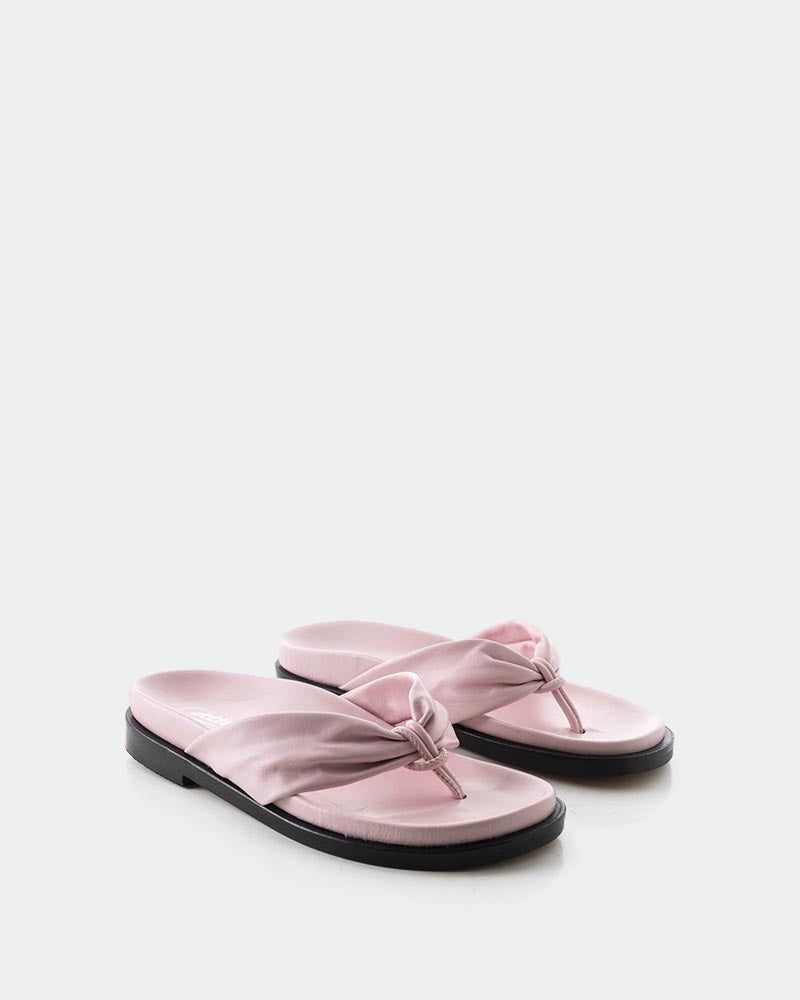 Aminta Light Pink Leather