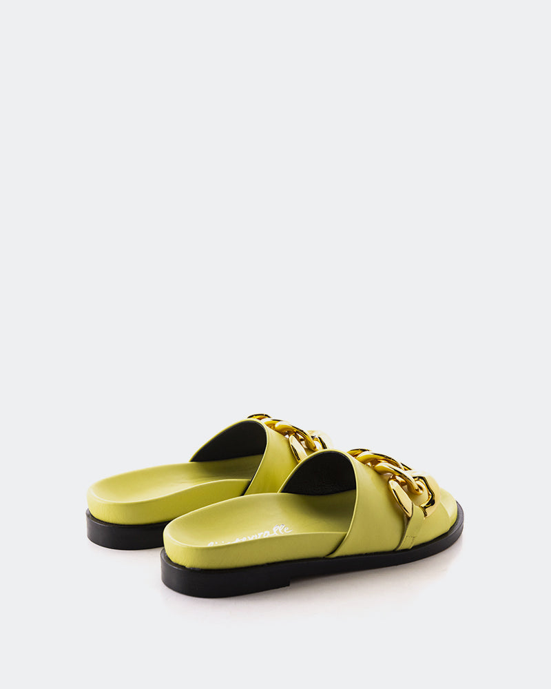 Cipriana Yellow Leather