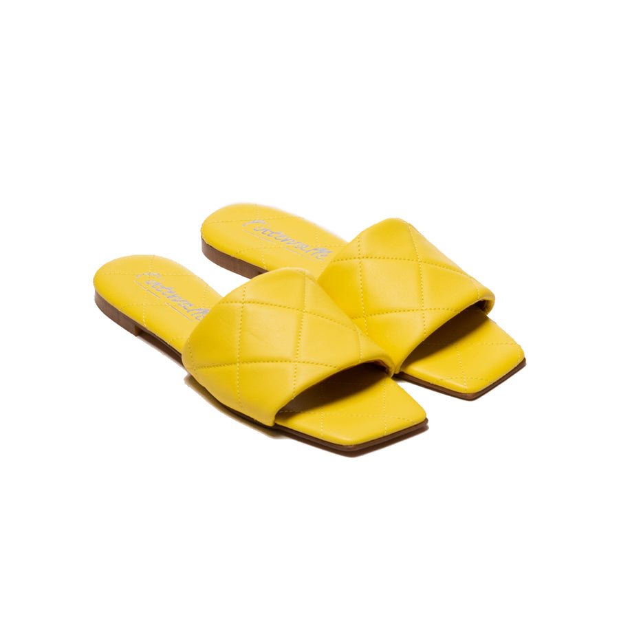 Bara Yellow Leather