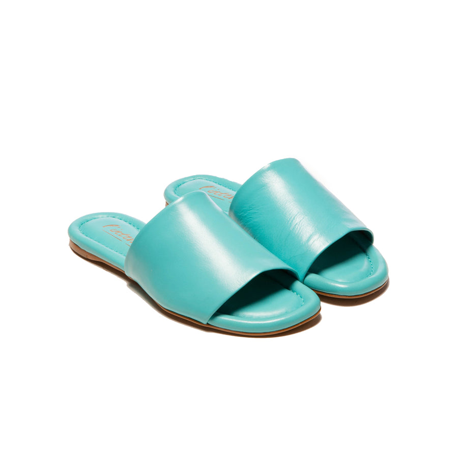 Cuir Lupe Turquoise
